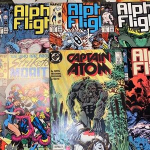 Marvel Alpha Flight Comic Collection - & more Vibrant Covers